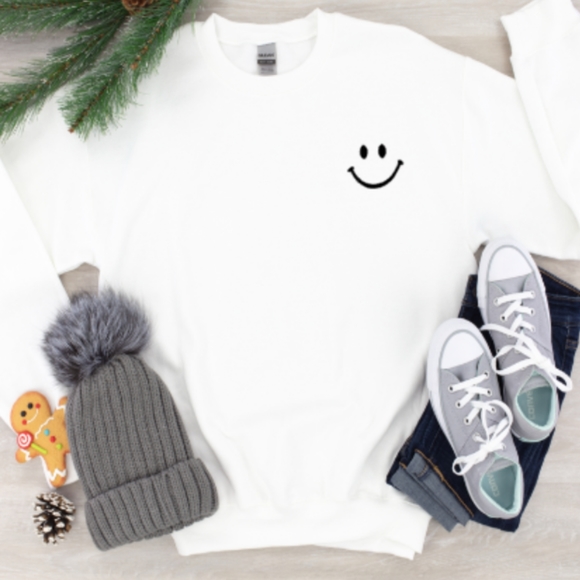 Smiley face sweatshirt - Picture 1 of 1